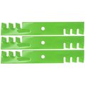 Aftermarket Mulching Lawn Mower Blade Set Fits Husqvarna Fits Exmark, 3PK C-BLD-0029-810